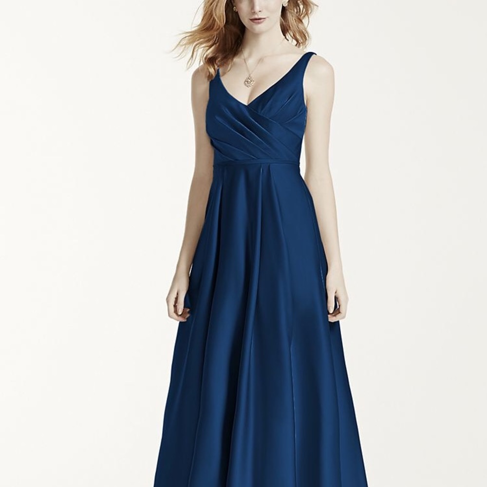 David’s bridal marine floor length dress